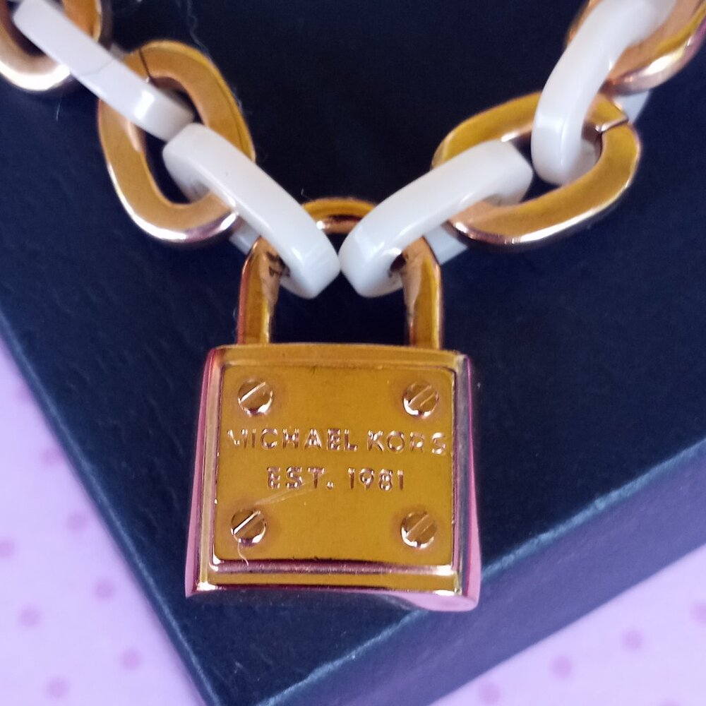 Michael Kors mixed media bracelet